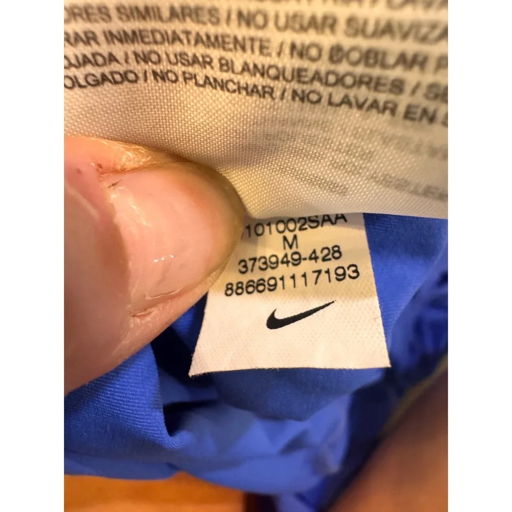 Nike Victoria Azarenka Break Point Blue Tennis Dress M - Picture 3 of 9